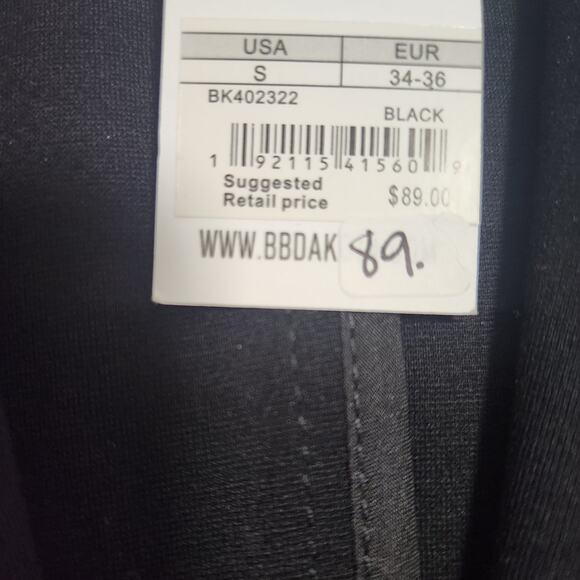 NWT  BB Dakota Steve Madden black two button blazer Size Small - Picture 9 of 11